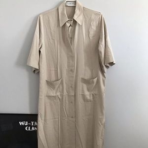 ARITZIA button up shirt dress